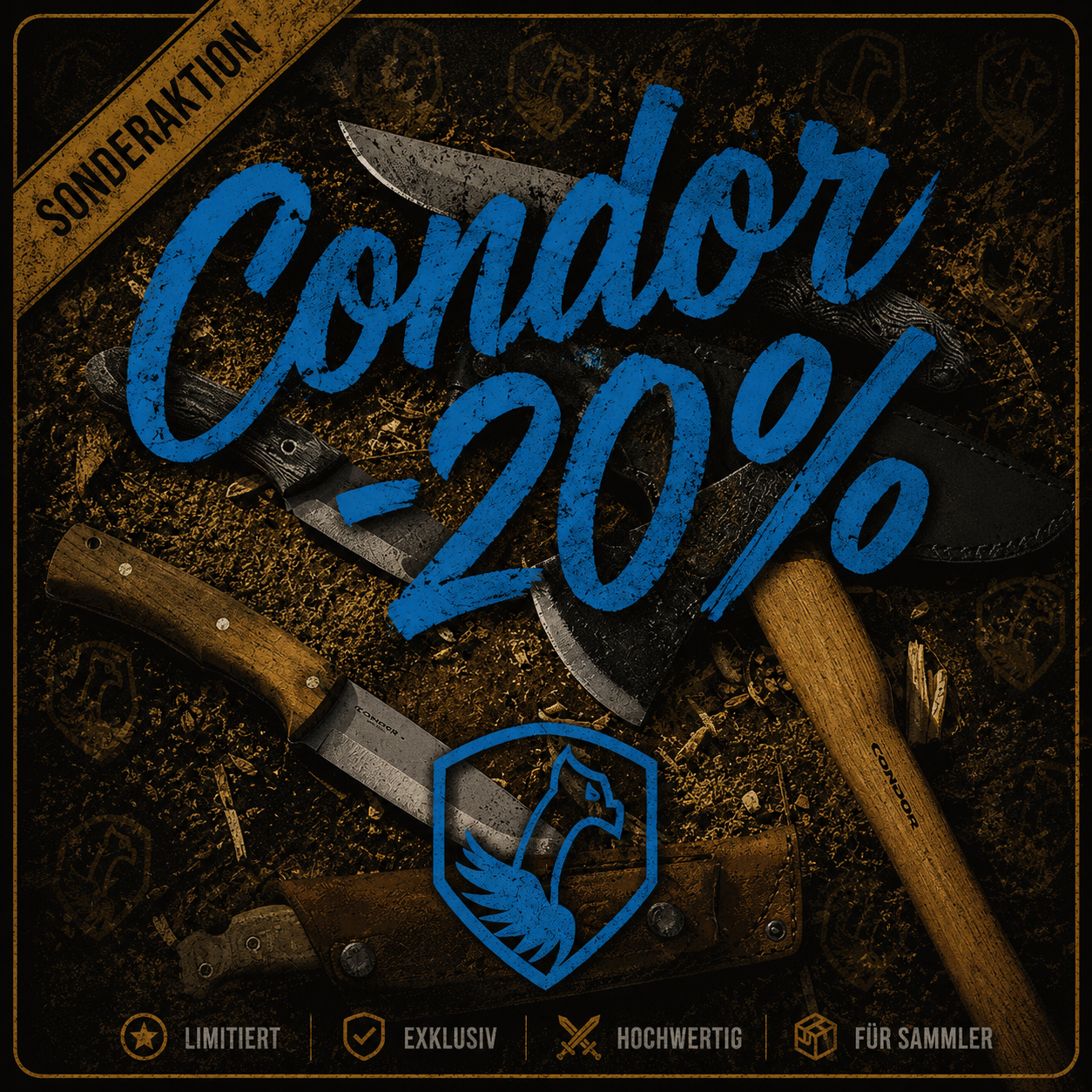 Lagerverkauf Condor 20% Lagerverkauf Condor 20%
