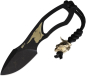 Preview: N.C. Custom Bull Fixed Blade Black SW Cord Knives messer