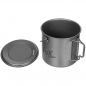 Preview: Fox Outdoor Titan Topf mit Deckel Klappgriffe ca. 1,1 L