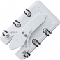 Preview: EOS Wallet 2.5 White Cerakote Titan Geldscheinklammer