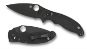 Spyderco C101GPBBK2 Manix 2 G-10 All Black